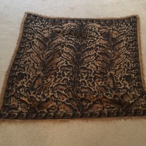 Alexander McQueen Cashmere silk blend shawl